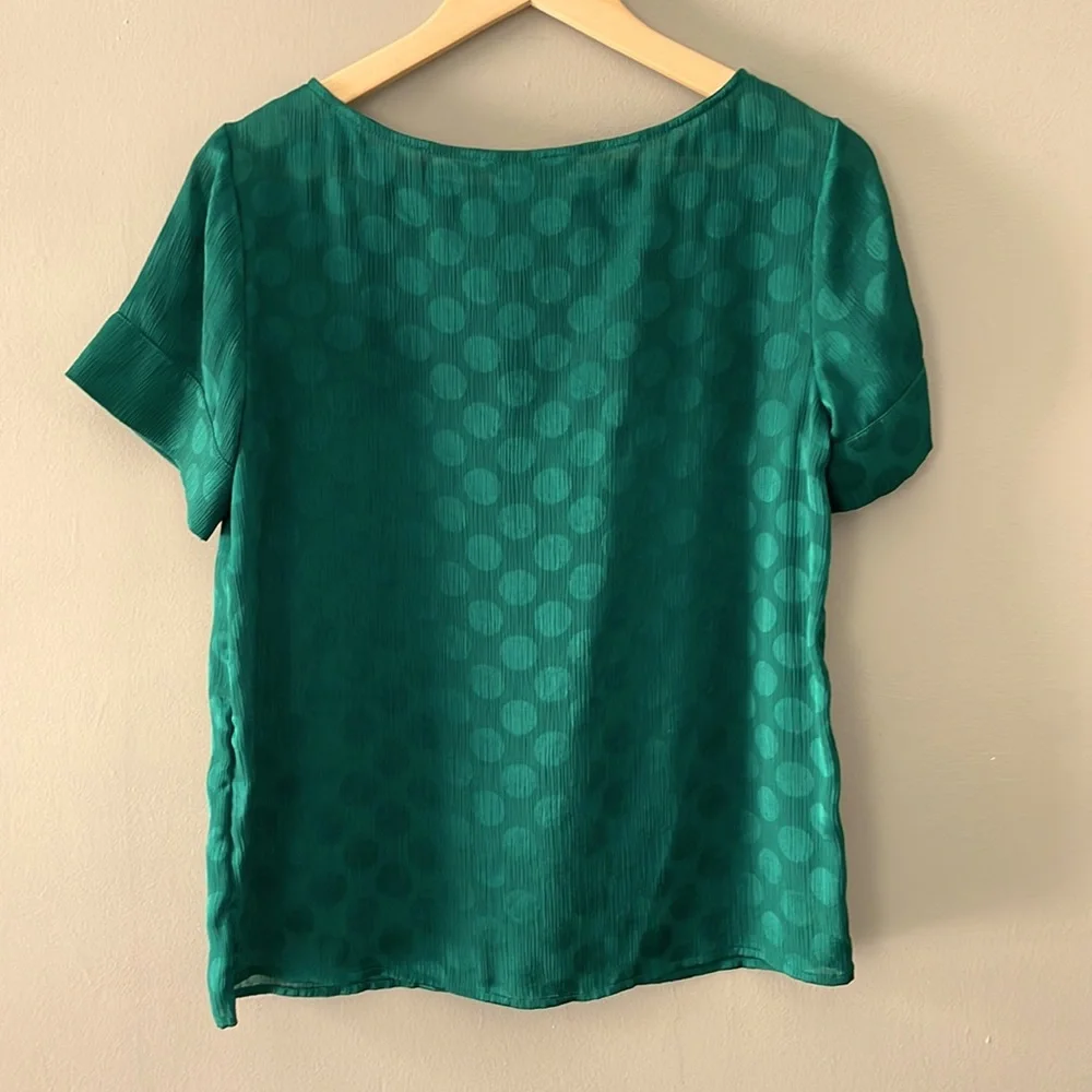 Banana Republic Emerald Blouse - Picture 2 of 3